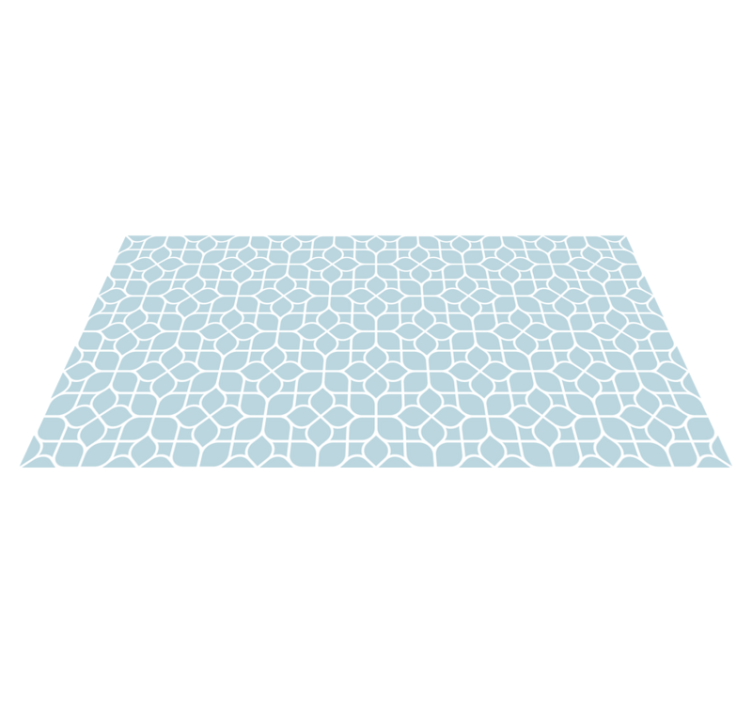 Vinil podovi geometrijski bijeli i sivi elementi - TenStickers