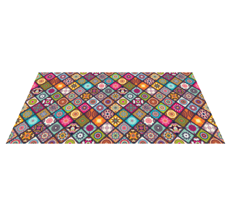 Vinil pločice živahne dekorativne - TenStickers