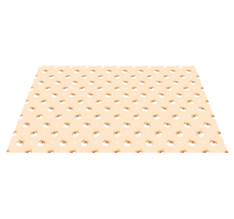 Vinil podovi životinja slatka lica pasa - TenStickers