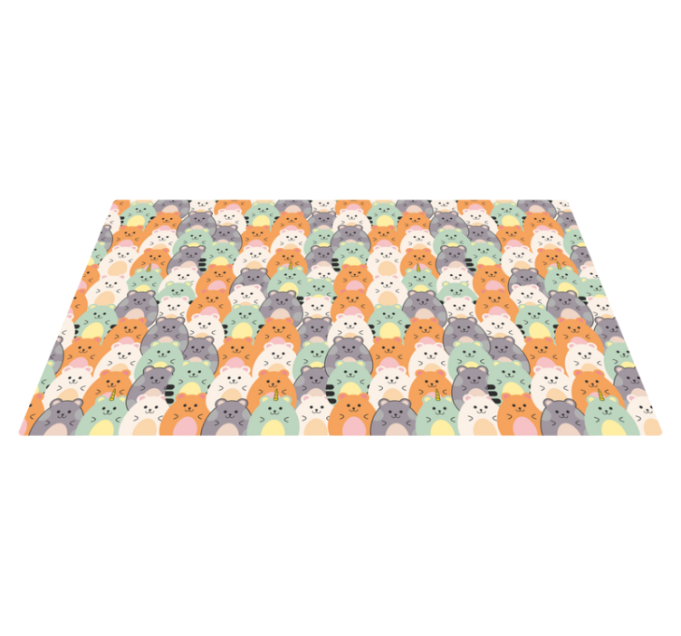 Vinil podovi ulazni hodnik preslatki životinjski izrazi - TenStickers