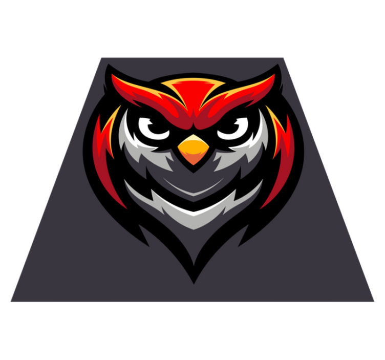 Vinil podovi tinejdžeri s grafikom sove bold - TenStickers