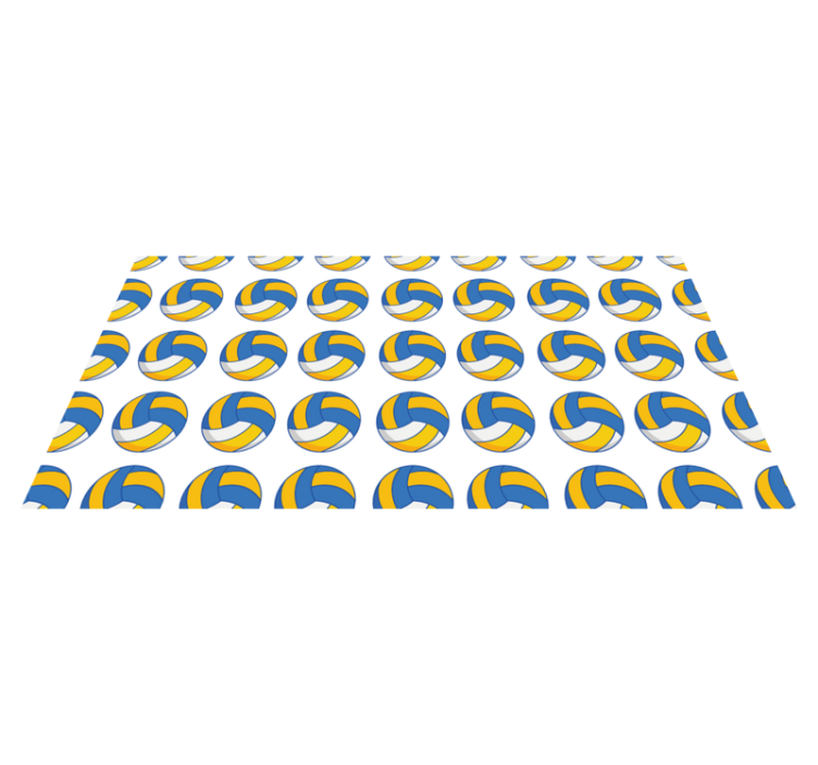 Vinil podovi tinejdžeri odbojkaške lopte - TenStickers