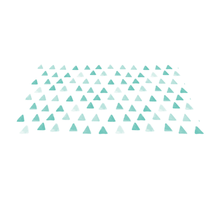 Vinil podovi geometrijski trokutasti motivi - TenStickers