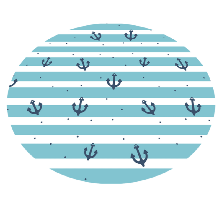 Sidro na prugama uzorak spavaće sobe - TenStickers