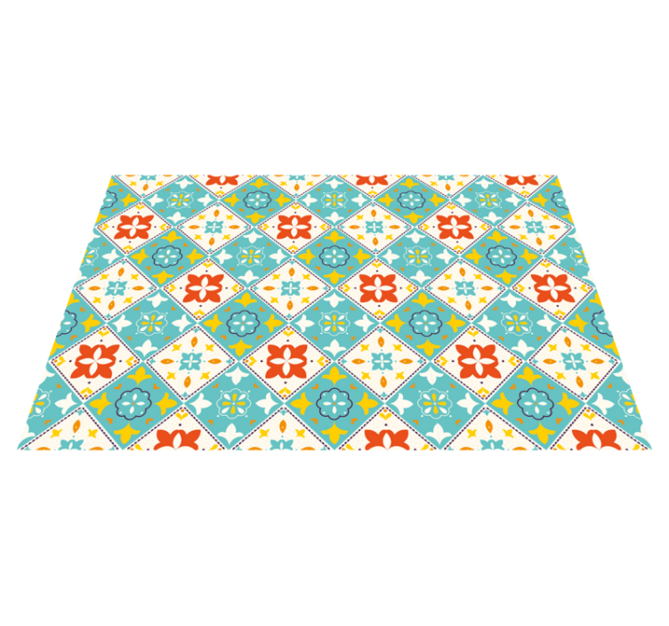 Vinil pločice stil inspiriran biljkama - TenStickers