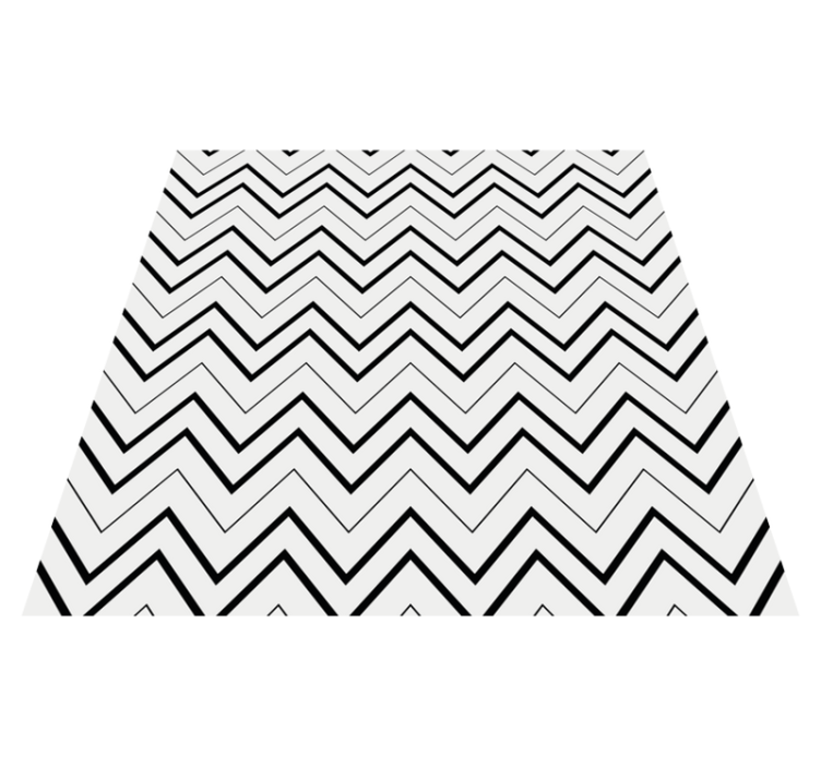 Vinil podovi minimalistički u stilu chevron uzorka - TenStickers