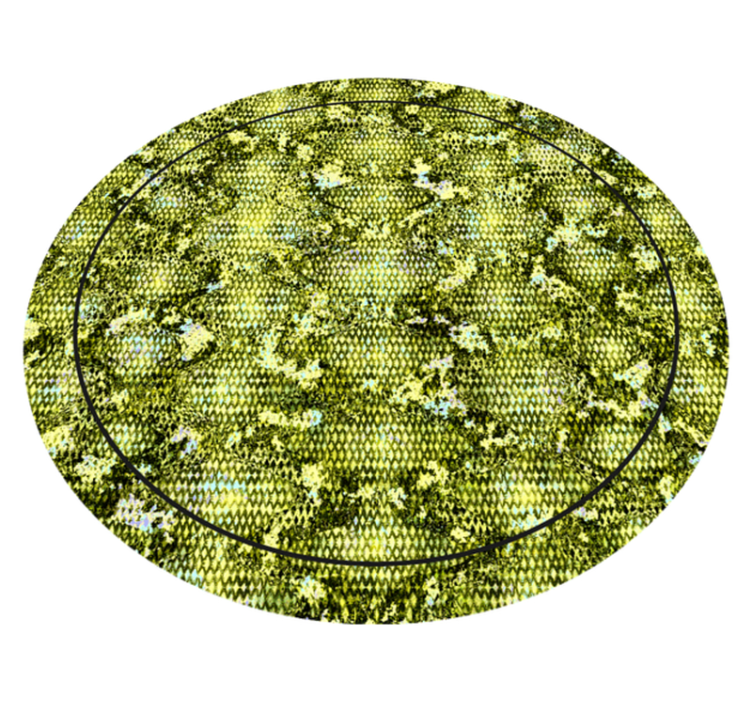 Vinil podovi otisak životinja zeleni kožni reptil - TenStickers