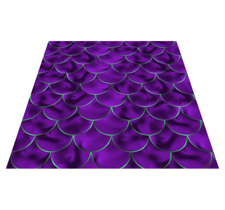 Vinil podovi otisak životinja s motivom riblje ljuske - TenStickers