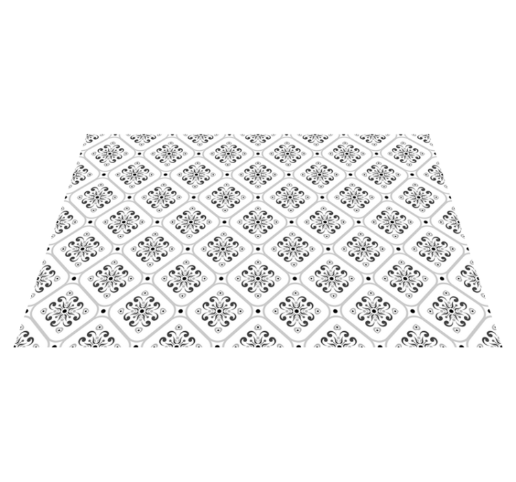 Vinil pločice elegantna crno-bijela - TenStickers