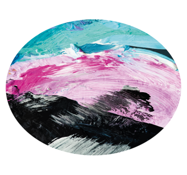 Vinil podovi druge teksture živahni apstraktni vrtlog - TenStickers