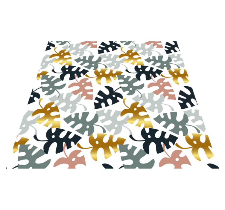 Vinil podovi priroda s motivom lišća - TenStickers