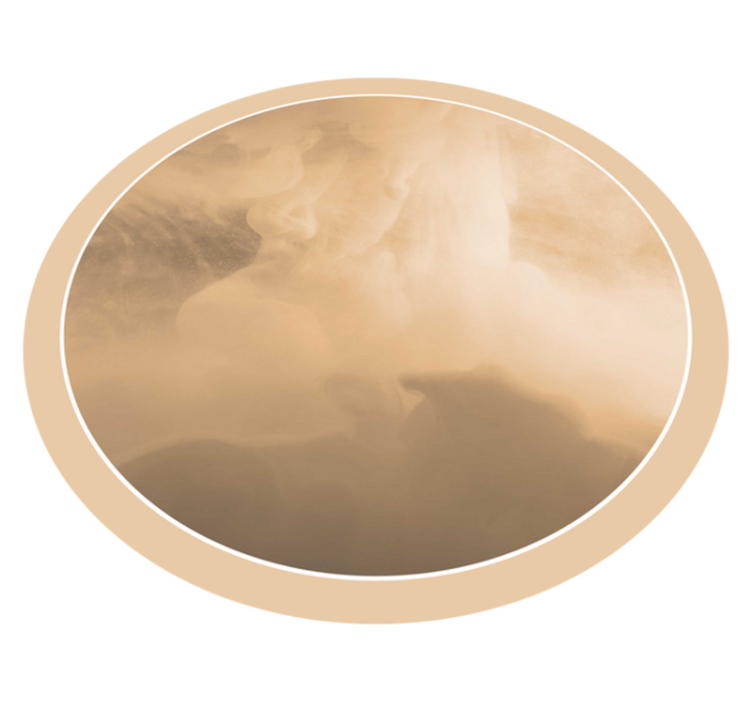 Vinil podovi za kupatilo mekani kremasti valovi - TenStickers