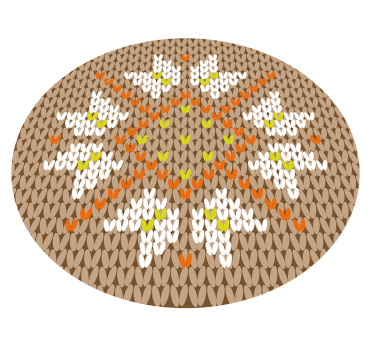 Vinil podovi ulazni hodnik cvjetni ukrašeni stil - TenStickers