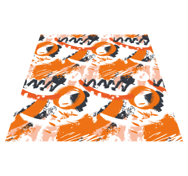 Vinil podovi moderan apstraktni oblici pucaju - TenStickers