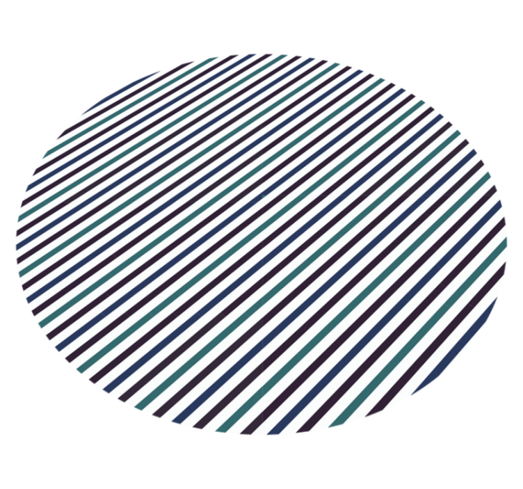 Vinil podovi prugasta siva i zelena - TenStickers