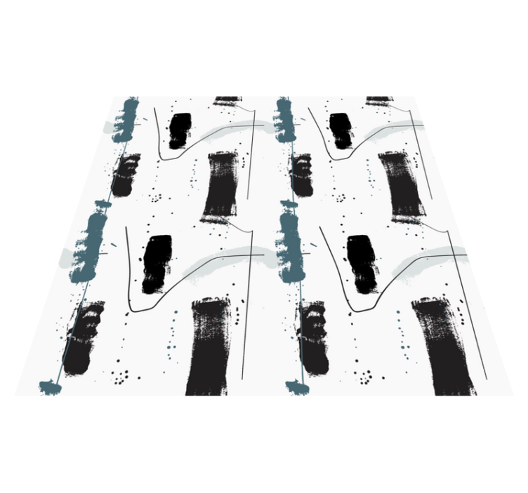 Vinil podovi minimalistički linearni apstraktni oblici - TenStickers