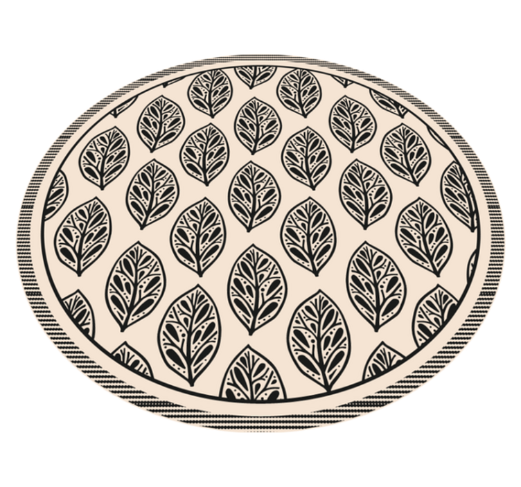 Vinil podovi priroda uzorak lišća - TenStickers