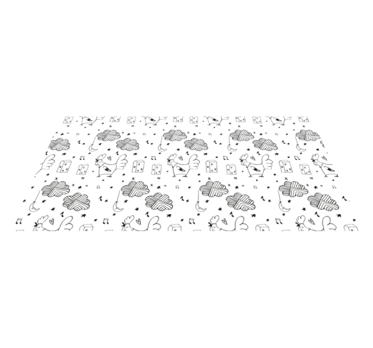 Vinil podovi djeca minimalistički dizajn peradi - TenStickers