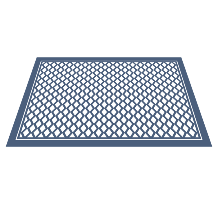 Vinil podovi geometrijski šik dijamantni motiv - TenStickers