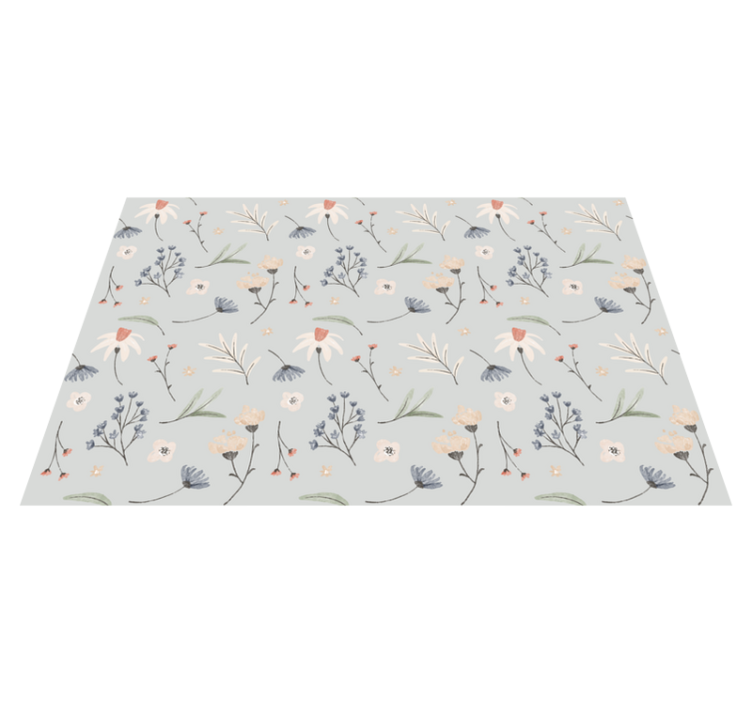 Vinil podovi cvijeće i biljke ilustracija cvjetnog lista - TenStickers