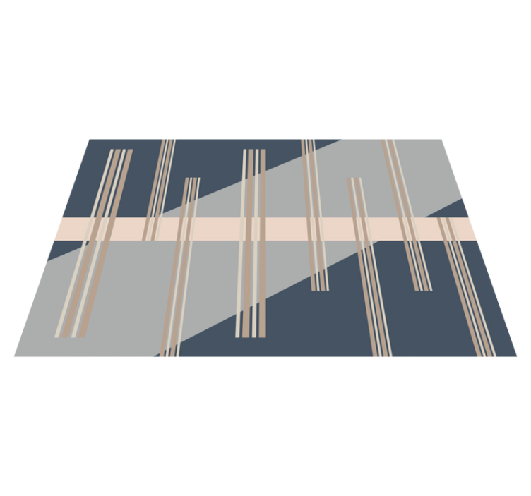 Vinil podovi prugasta prugasta estetika - TenStickers