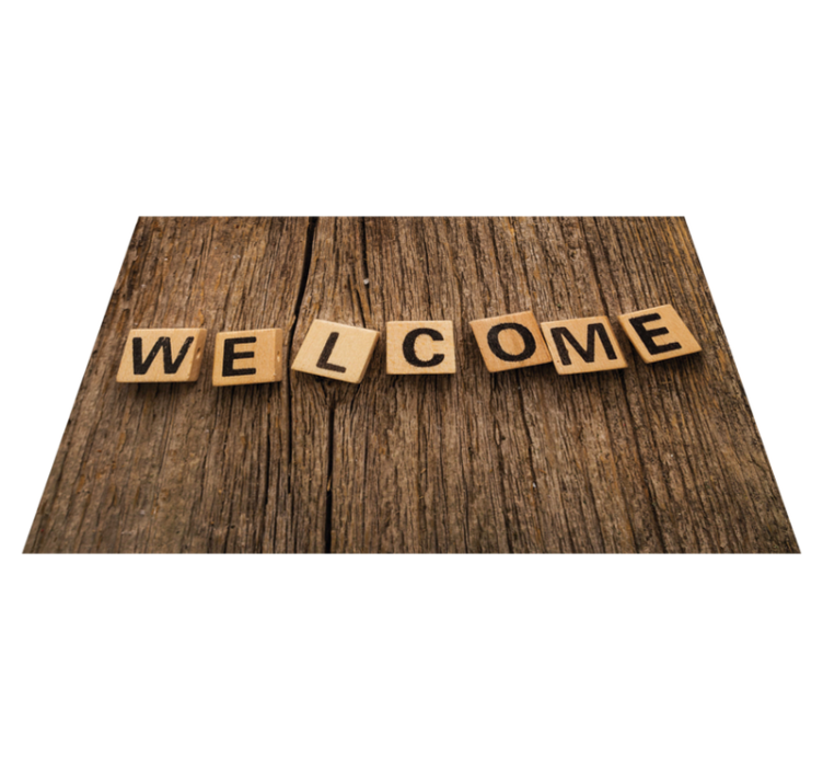 Dobrodošli na kocke pločicama predsoblja - TenStickers