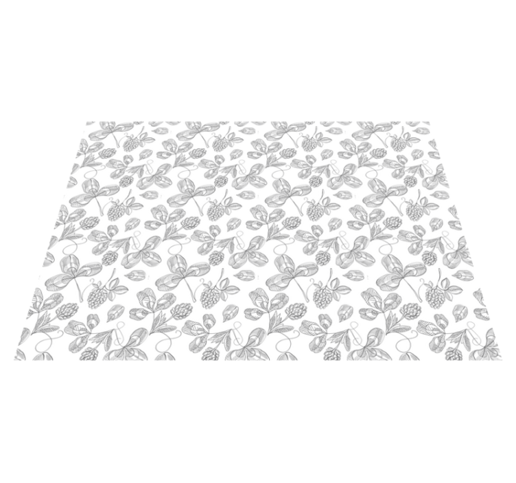 Vinil podovi cvijeće i biljke botanička crtana umjetnost - TenStickers