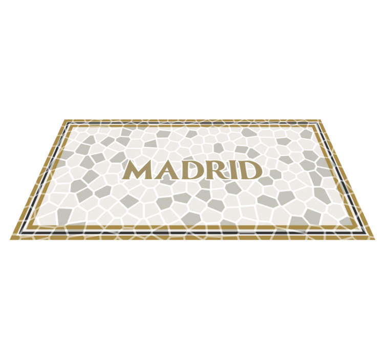 Madrid rimski mozaik tepih po narudžbi - TenStickers