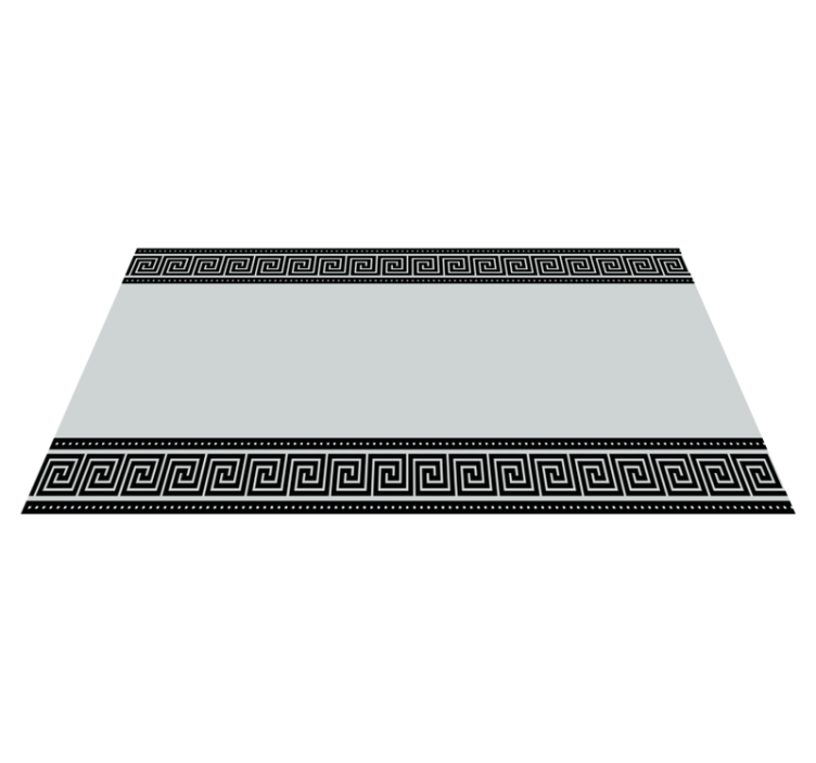 Vinil podovi geometrijski greek fret border - TenStickers