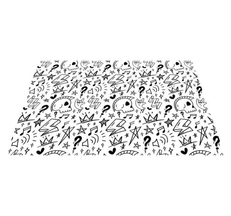 Vinil podovi tinejdžeri eklektični tinejdžerski uzorci - TenStickers