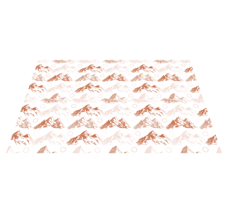 Vinil podovi priroda planinski uzorak - TenStickers