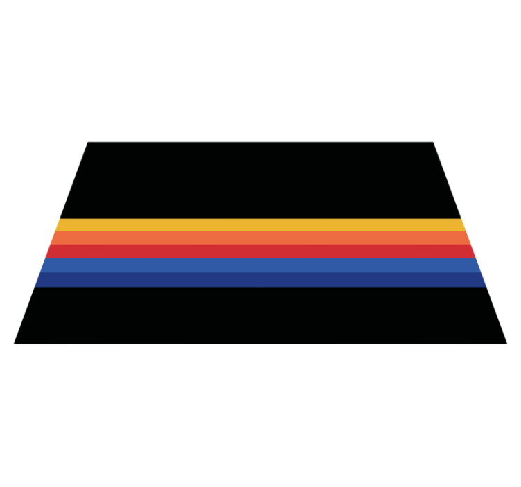 Vinil podovi prugasta minimalistički prugasti naglasak - TenStickers