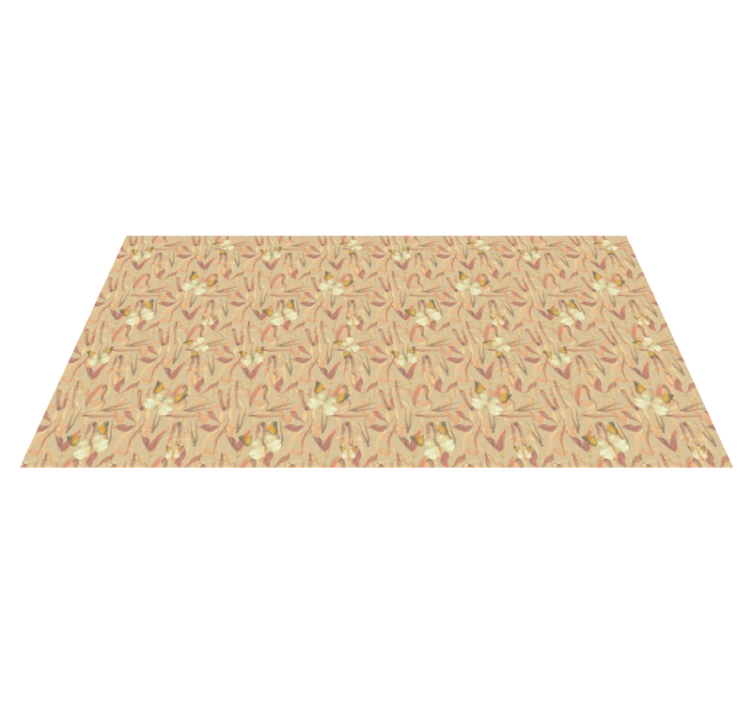 Vinil podovi dnevna soba ansambl s cvjetnim uzorkom - TenStickers