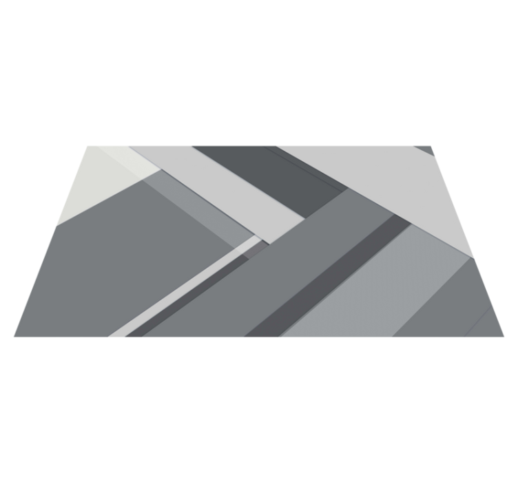 Vinil podovi studija geometrijski sivi - TenStickers