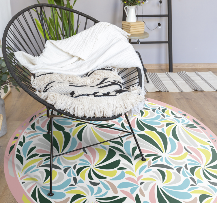 Vinil podovi rasadnici šareni cvjetni vrtlozi - TenStickers