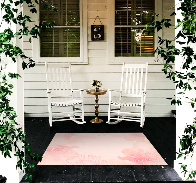 Vinil podovi cvijeće i biljke cvjetni mir - TenStickers