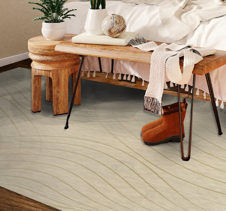 Vinil podovi minimalistički tekuća crtana umjetnost - TenStickers