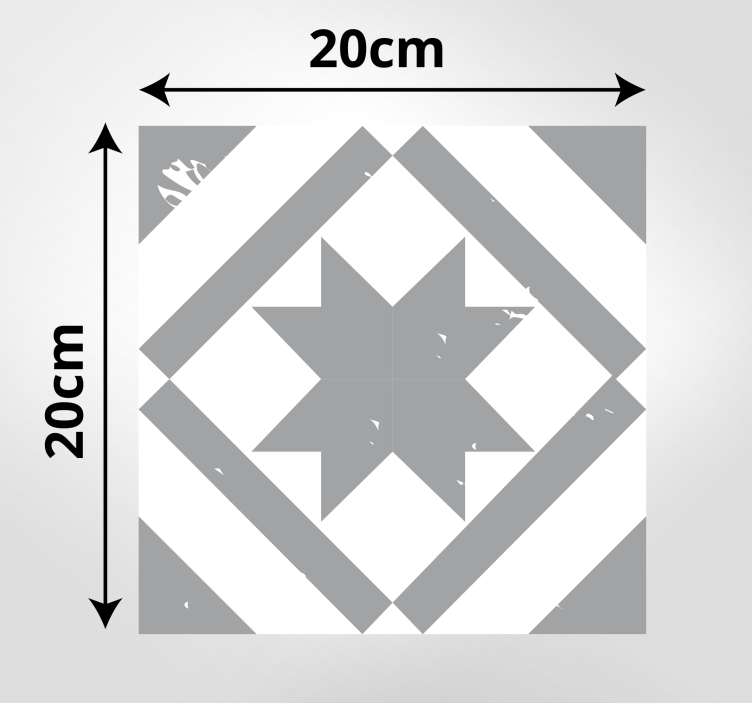 Sive pantone pločice pločica tepih - TenStickers