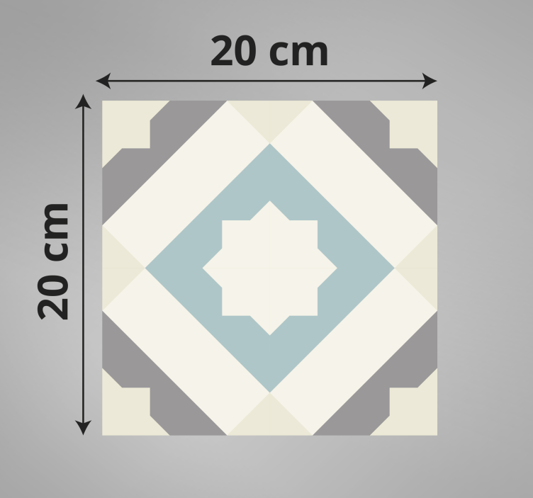 Vinil pločice elegantan motiv zvijezde - TenStickers