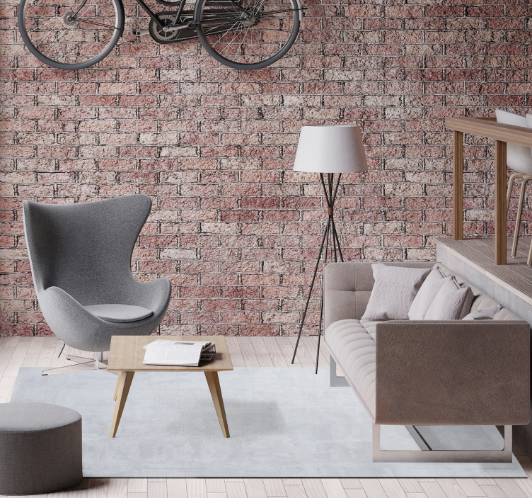 Cementna tekstura kamena vinilna prostirka - TenStickers