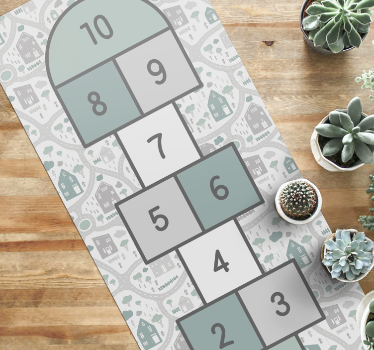 Vinil podovi igre igralište za skakanje - TenStickers