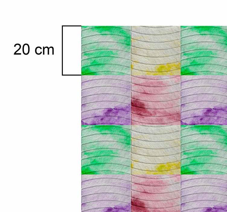 Vinil podovi dnevna soba ramblas pločice - TenStickers