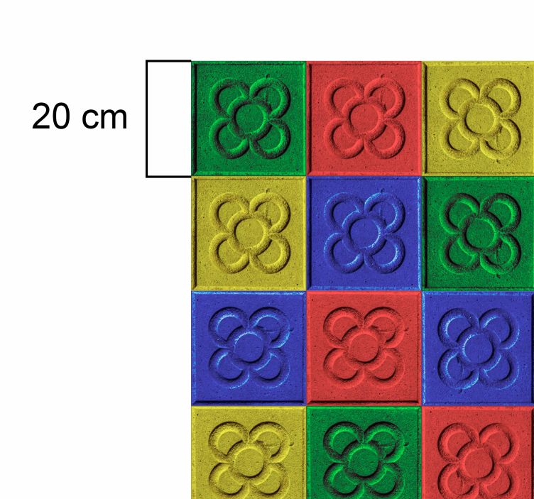 Vinil podovi dnevna soba pop umjetnost panot pločice - TenStickers