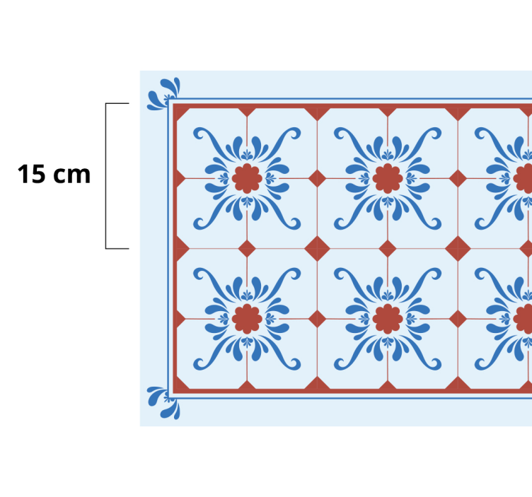 Vinil pločice ukrasna pločica - TenStickers
