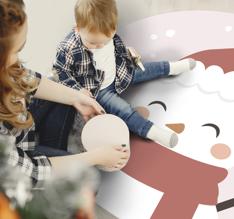 Božićna kompozicija prostirka za božićno drvce - TenStickers