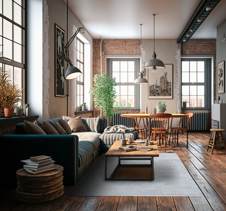 Cementna tekstura kamena vinilna prostirka - TenStickers