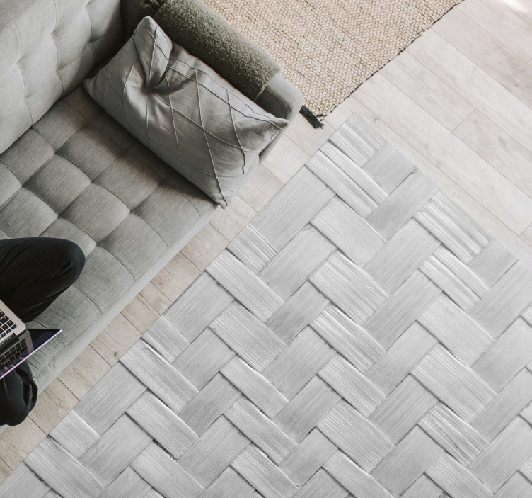 Drvena daska 3d ljuskasta tekstura drveni vinil tepih - TenStickers