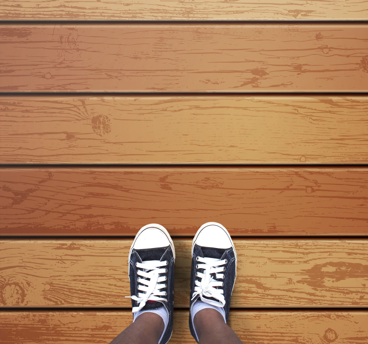 Drvena tekstura hodnika trkač - TenStickers