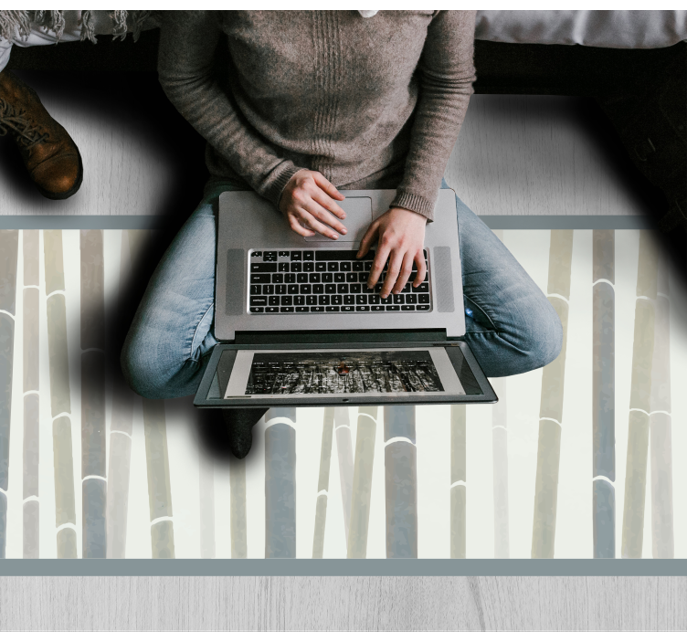 Elegantna prostirka za spavaću sobu od bambusa - TenStickers