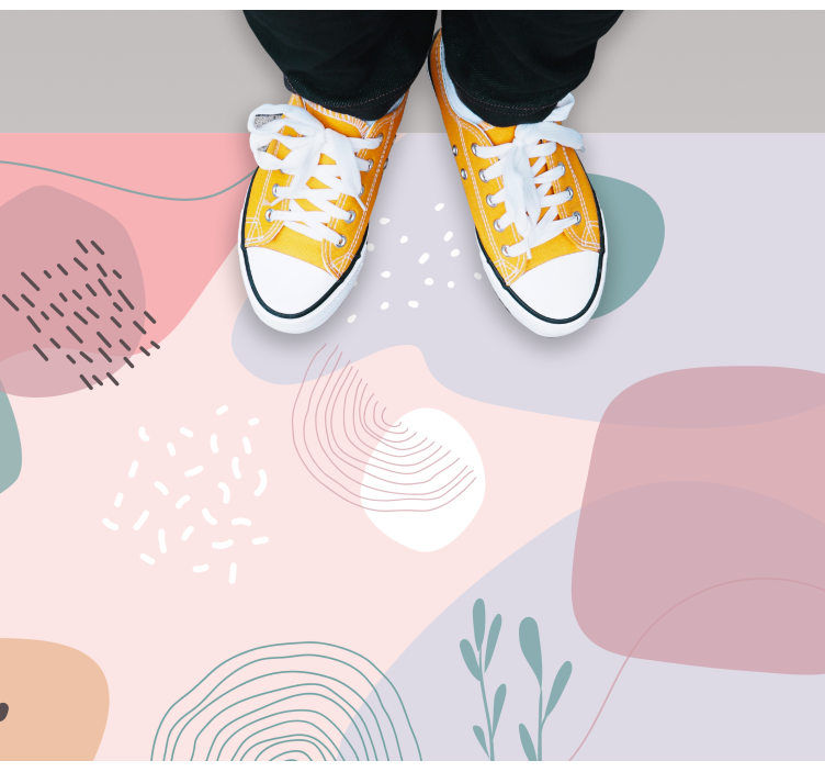 Kreativni pastelne boje moderni tepih - TenStickers